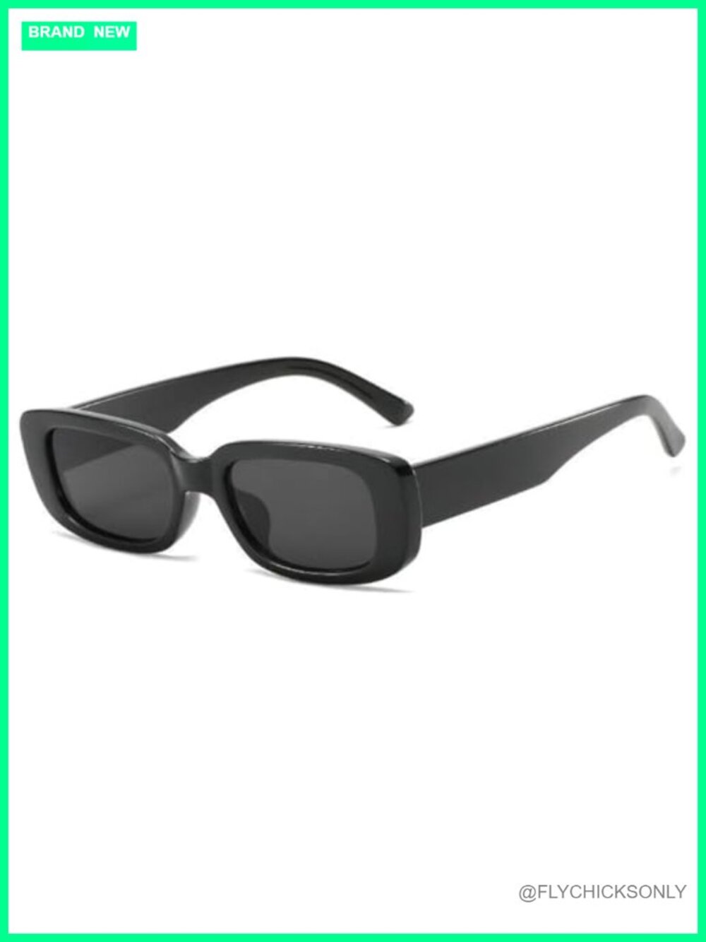 Rectangle Sunglasses UV400 Square Narrow Frame